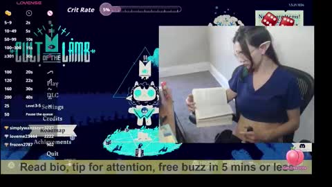 Bex Black online show from February 15, 6:17 pm