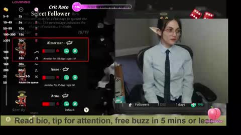 Bex Black online show from February 20, 10:45 pm