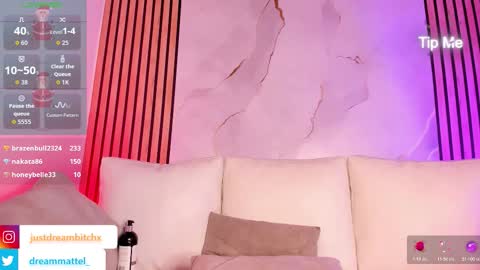 Dream Matell online show from November 8, 5:30 am