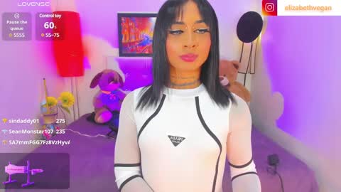 Snapshot of elizabeth_vega chatting on February 11, 4:12 am Elizabeth online show from February 11, 4:12 am