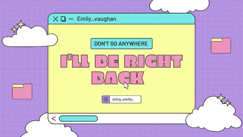 Emily. online show from March 12, 1:43 am