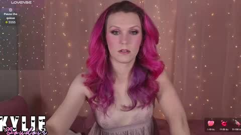 Kylie Boudoir online show from June 8, 5:40 am