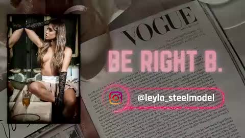 INSTA leylasteel model         online show from June 27, 5:30 pm
