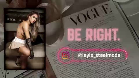 INSTA leylasteel model         online show from July 22, 2:43 pm