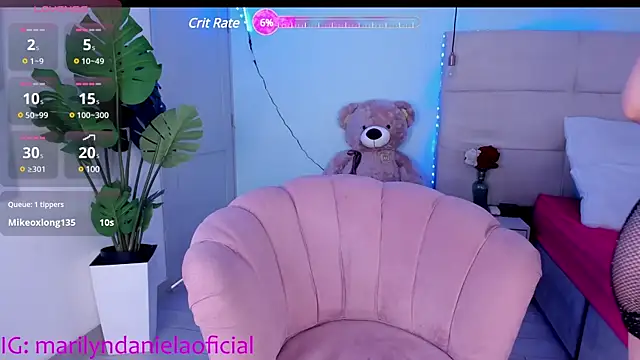 Marily Daniela  online show from February 16, 9:16 pm