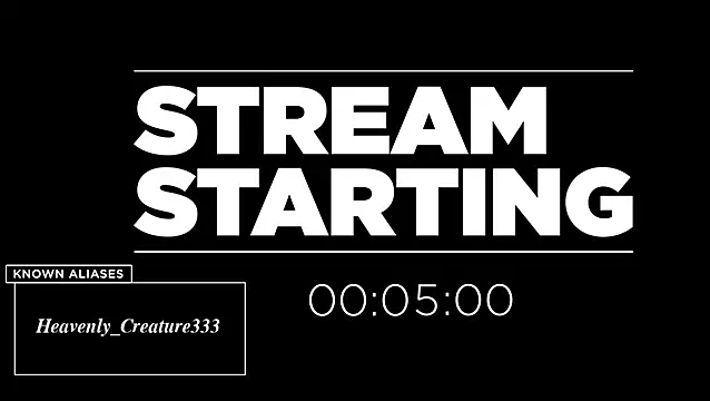 Heavenly Creature333 online show from January 10, 10:43 am