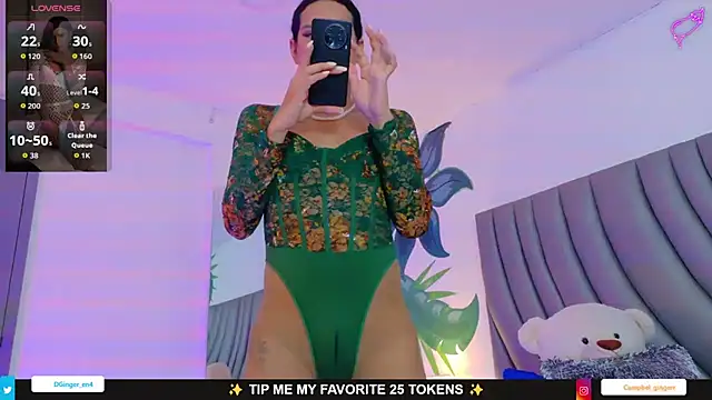 CampbelGinger online show from September 8, 8:40 pm