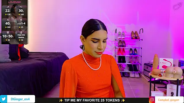 CampbelGinger online show from October 5, 1:17 am