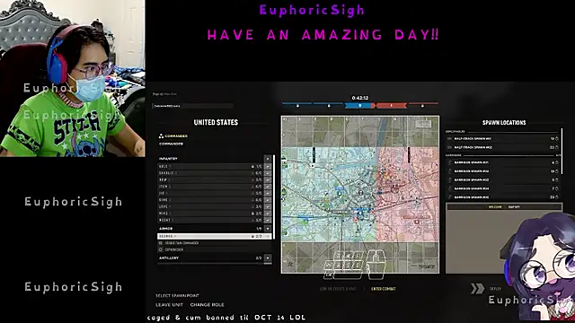 EuphoricSigh online show from July 13, 5:59 pm