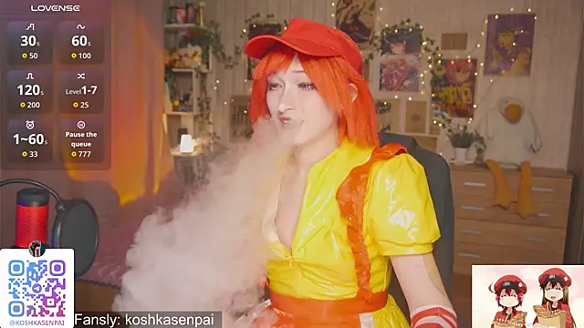 koshkasenpai online show from November 21, 2:07 pm