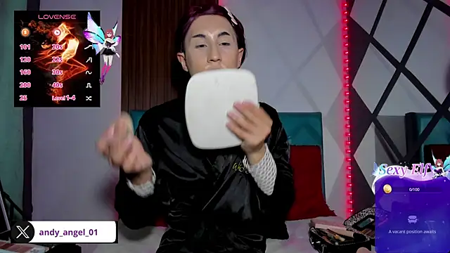 andy angell1 online show from April 14, 4:39 am