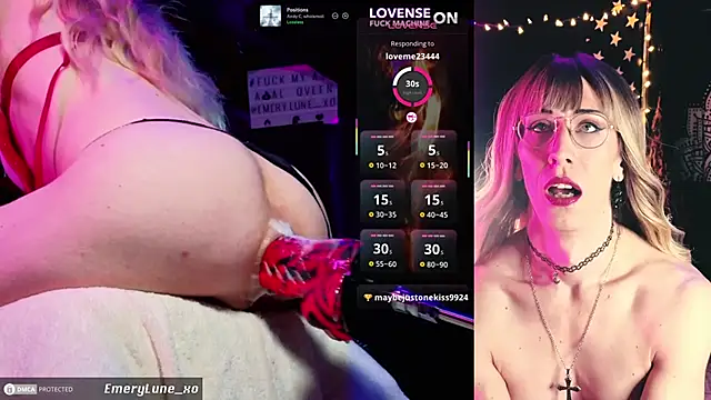 EmeryLune xo online show from January 14, 5:38 am