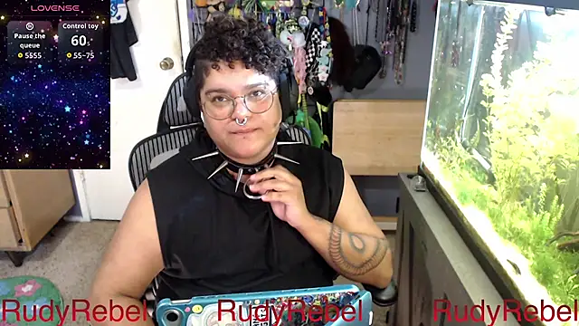 RudyRebel online show from February 24, 10:47 pm