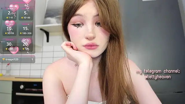 bettyheaven online show from July 2, 1:06 am