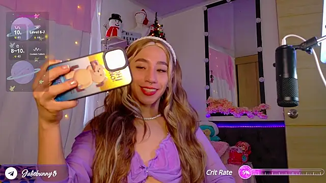 Littlebunny21 online show from December 8, 9:10 pm