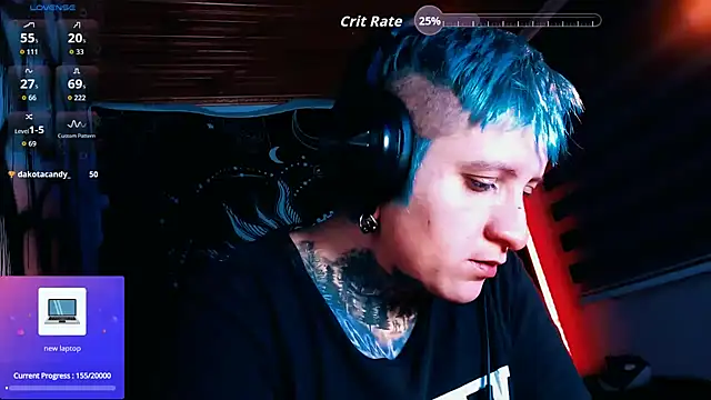 Marieblueeyes online show from April 10, 6:30 am